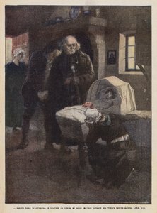 Illustratie voor Les Miserables door Victor Hugo door Ambrogio Lombardi