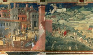 Effecten van goed bestuur, c.1338