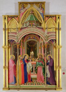 De Presentatie in de Tempel, 1342 door Ambrogio Lorenzetti