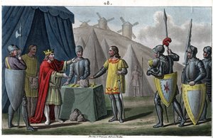Karel, de Karolingische dynastie, regeerde van 884 tot 887. Niet durven de Noormannen aan te vallen die Parijs belegerden, kocht hij vrede van hen. Karel de Dikke is niet opgenomen in de numerieke volgorde van koningen, hij wordt beschouwd als regent of us