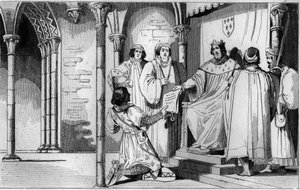 In 1327, Charles IV de Schone (1294-1328) verheft de heerlijkheid Bourbon ten gunste van de kleinzoon van Robert de Clermont en kleinzoon van Saint-Louis, Louis I