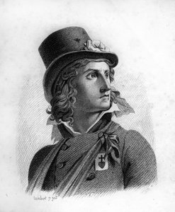 Portret van Henri du Vergier, Graaf van La Rochejaquelein door Ambroise Tardieu