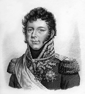 Portret van generaal Nicolas Joseph Maison (1771-1840) - in “Portretten van de Franse generaals na de overwinningen en veroveringen van de Fransen”. Gegraveerd door Ambroise Tardieu in 1818. Stella Collectie.