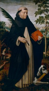 Heilige Dominicus van Guzman door Ambrosius Benson