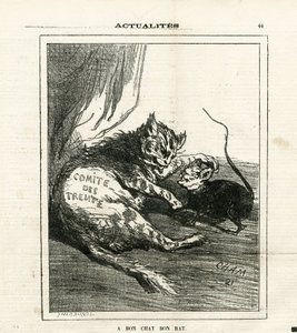 Illustratie van Cham (1819-1879) in Le Charivari