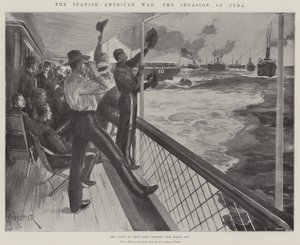 De Spaans-Amerikaanse Oorlog, de Invasie van Cuba, het Konvooi van Troepenschepen vertrekkend van Egmont Key
