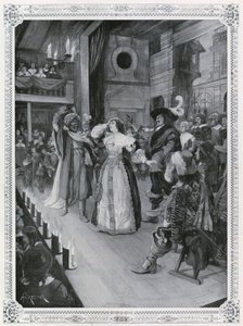 Vrouwen verschijnen voor het eerst op het podium: Othello, geproduceerd in december 1660 door Amedee Forestier