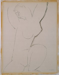 Kariatide door Amedeo Modigliani