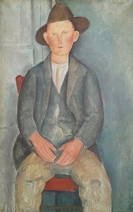 De kleine boer door Amedeo Modigliani