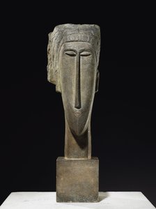 Hoofd door Amedeo Modigliani