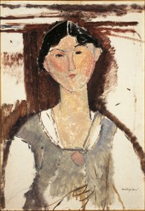 Italië, Bologna, Portret van Beatrice Hastings