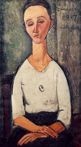 Lunia Czechowska door Amedeo Modigliani