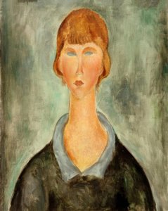 Portret van een jonge vrouw