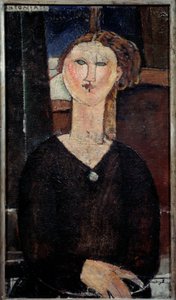 Portret van Antonia door Amedeo Modigliani