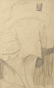 Portret van Blaise Cendrars