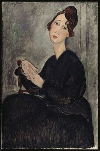 Portret van Dédie, 1918
