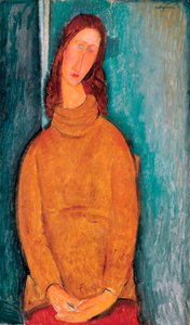 Portret van Jeanne Hébuterne, 1919