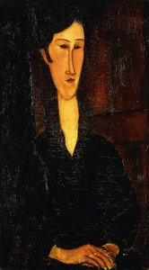 Portret van Madam Zborowska, 1917 door Amedeo Modigliani