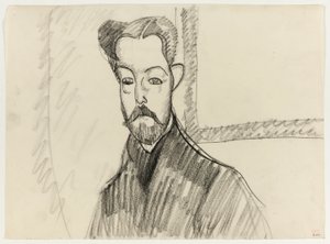 Portret van Paul Alexandre door Amedeo Modigliani