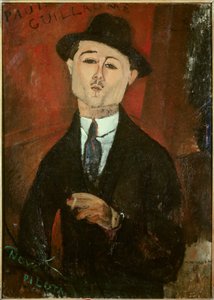Portret van Paul Guillaume door Amedeo Modigliani