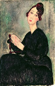 Portret van een Jonge Vrouw