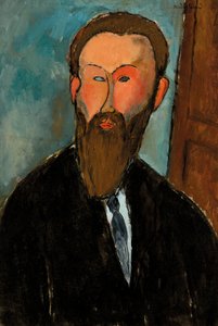 Portret van de Fotograaf Dilewski, 1916 door Amedeo Modigliani
