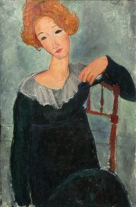 Roodharige vrouw. 1917