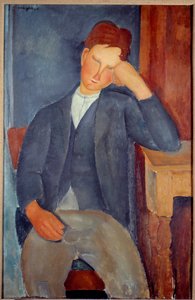 De jonge leerling door Amedeo Modigliani
