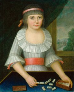 Het dominomeisje door American 18th Century