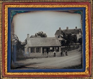 Hingham, Massachusetts door American 19th Century
