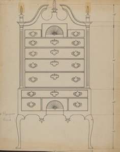 Kist door American 20th Century