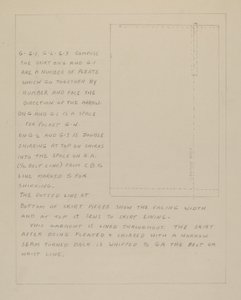 Beschrijving van een Jurk door American 20th Century