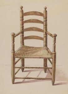 Ladderrugstoel