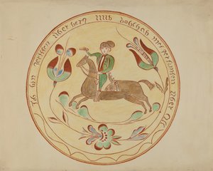 Pa. Duits Bord door American 20th Century