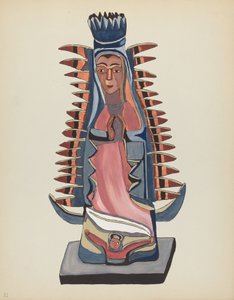 Plaat 31: Onze-Lieve-Vrouw van Guadalupe: Uit Portfolio "Spaanse Koloniale Ontwerpen van New Mexico"