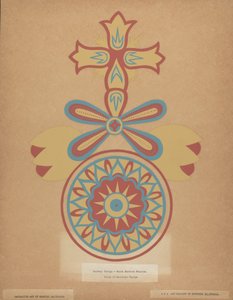 Santa Barbara Missie Deurontwerp uit het portfolio "Decoratieve Kunst van Spaans Californië" door American 20th Century