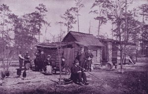 Een kamp van tuberculosepatiënten, nabij Lake Worth, Florida door American Photographer (after)