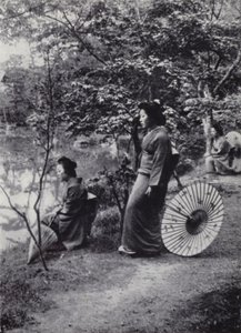 Een rustgevende toevlucht bij het meer, Kinkakuji klooster door American Photographer (after)