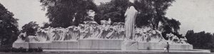 Chicago: De Fontein van de Tijd, meesterwerk van Lorado Taft in Washington Park door American Photographer (after)