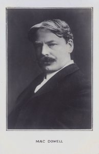 Edward MacDowell, Amerikaanse componist (zw/w foto)
