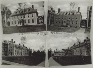 Harvard Universiteit: Graduate School of Business Administration (zwart-wit foto) door American Photographer (after)