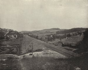 Aardgasbronnen, Grapeville, Pennsylvania (zwart-wit foto) door American Photographer (after)