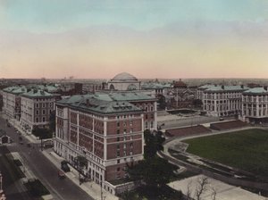New York: Columbia University, Amsterdam Avenue en West 110th Street