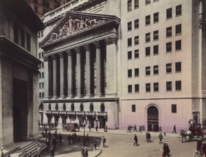 New York: J P Morgan en Co; New York Beurs