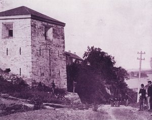 Oude Fort Snelling, aan de Mississippi-rivier door American Photographer (after)