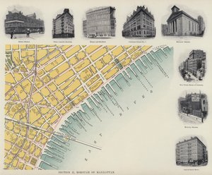 Stadsdeel Manhattan door American Photographer