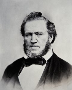 Brigham Young (1801-77) Tweede president van de Mormoonse Kerk door American Photographer