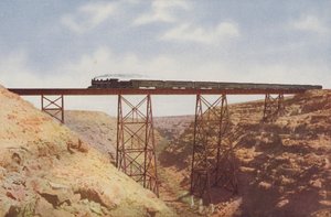 Canyon Diablo, Arizona (gekleurde foto) door American Photographer