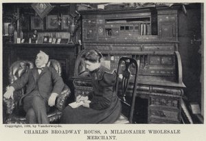 Charles Broadway Rouss, een Miljonair Groothandelaar door American Photographer