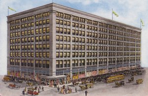 Chicago: Siegel, Cooper and Co, State and Van Buren Streets (kleurenfoto) door American Photographer